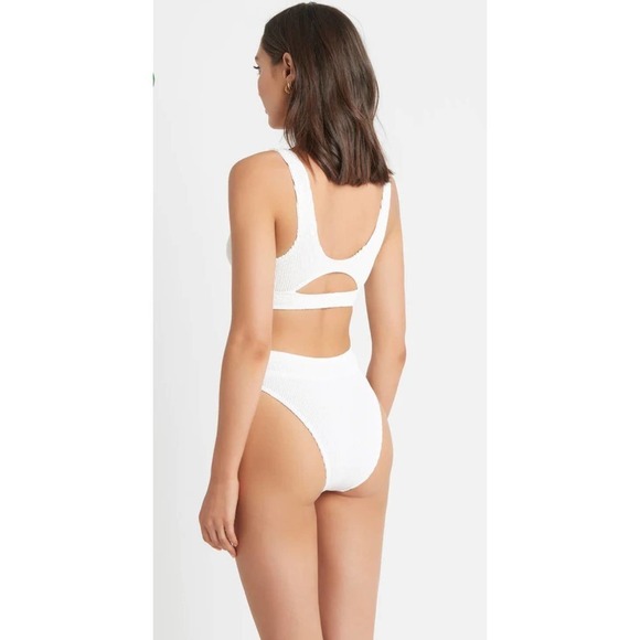 BOUND by Bond-Eye The Sasha Cutout Bikini Top optic white - Picture 4 of 9